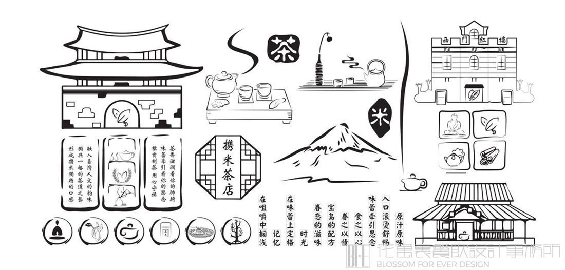 【攜米】奶茶店餐飲全案策劃設(shè)計(jì)案例圖片 23