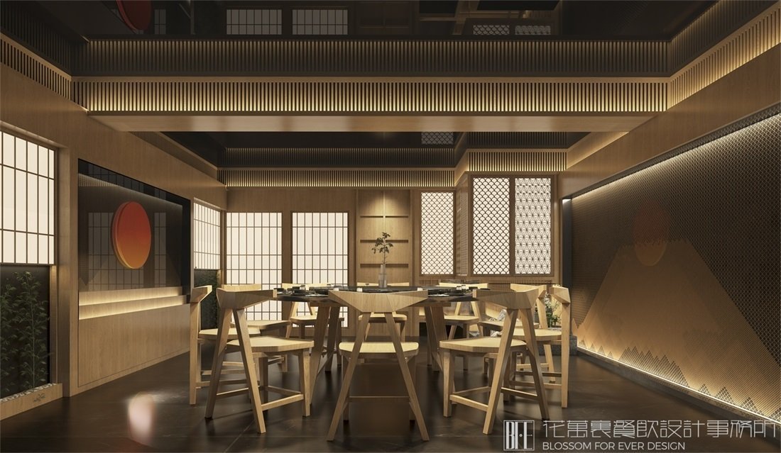 【漁兵衛(wèi)】日料餐飲空間設(shè)計(jì)案例圖片 07