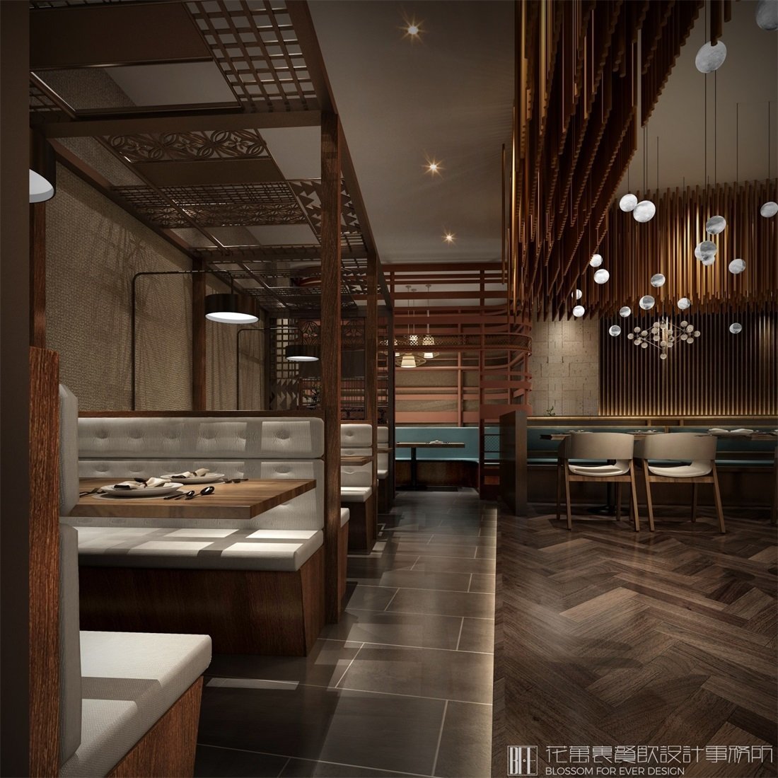 【鍋悟】火鍋店餐飲空間設(shè)計案例圖片 04